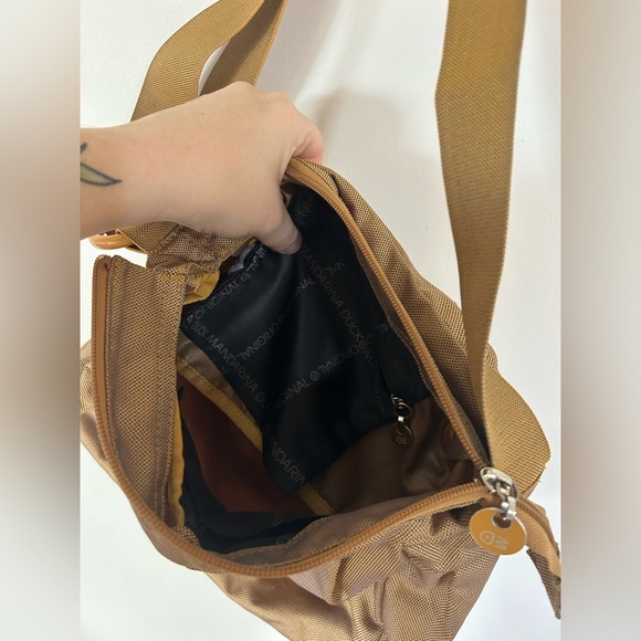 Tan Mandarina Duck Crossover Bag - Picture 9 of 10